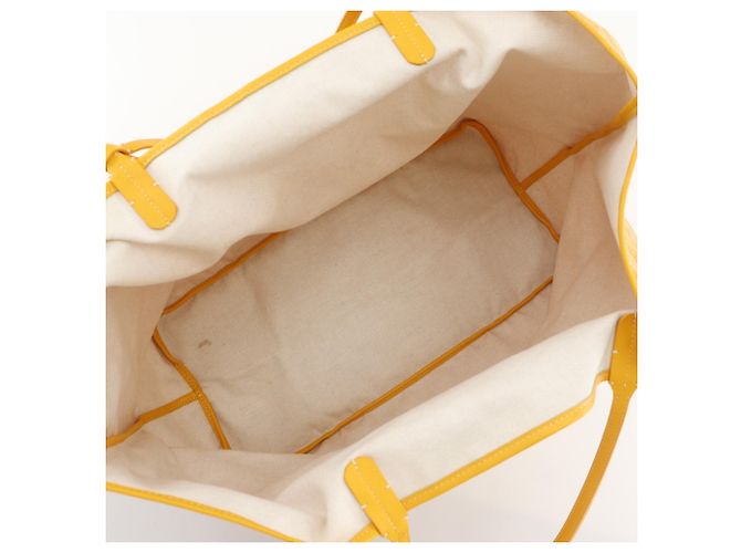Borsa Tote Goyard Saint Louis GM Giallo - vista 6