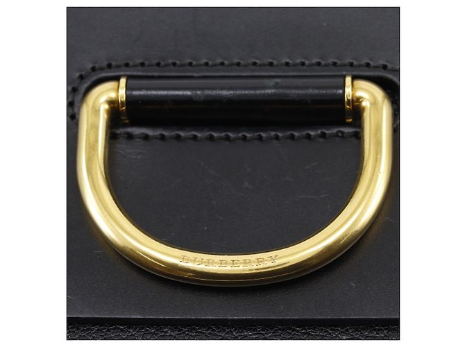 Borsa a tracolla Burberry D-Ring Nero - vista 14