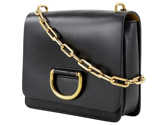 Borsa a tracolla Burberry D-Ring Nero - vista 2