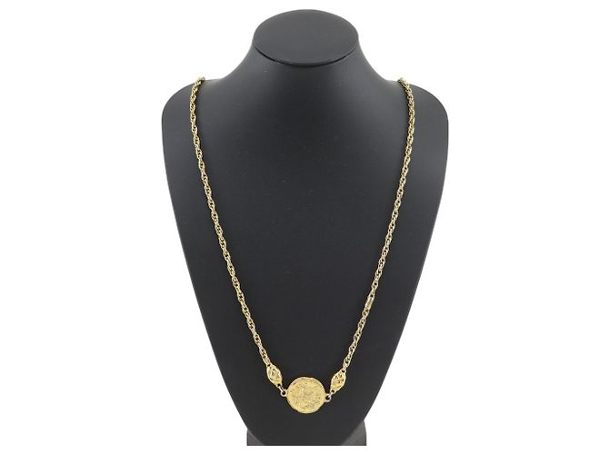 Timeless Collar largo CHANEL COCO Mark Dorado - vista 2