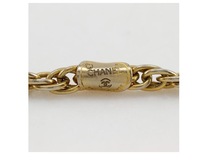 Timeless Collar largo CHANEL COCO Mark Dorado - vista 5