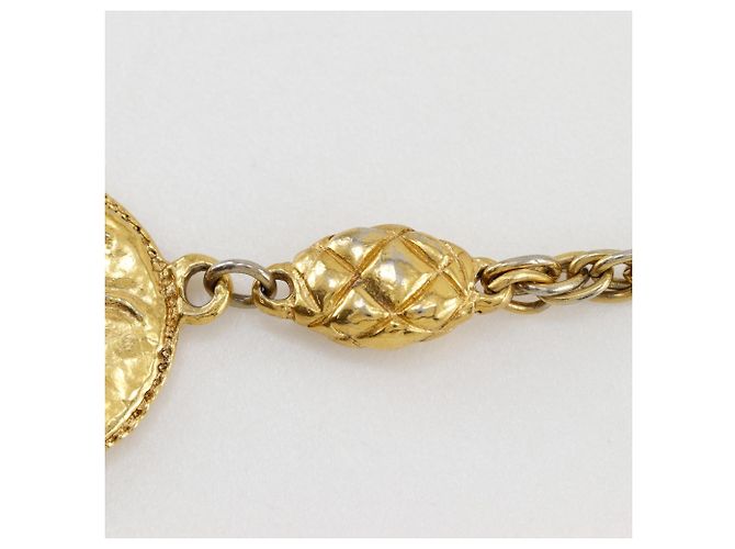 Timeless Collar largo CHANEL COCO Mark Dorado - vista 6
