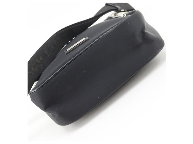 Borsa a tracolla Burberry Black Label Nova Check Nero - vista 11