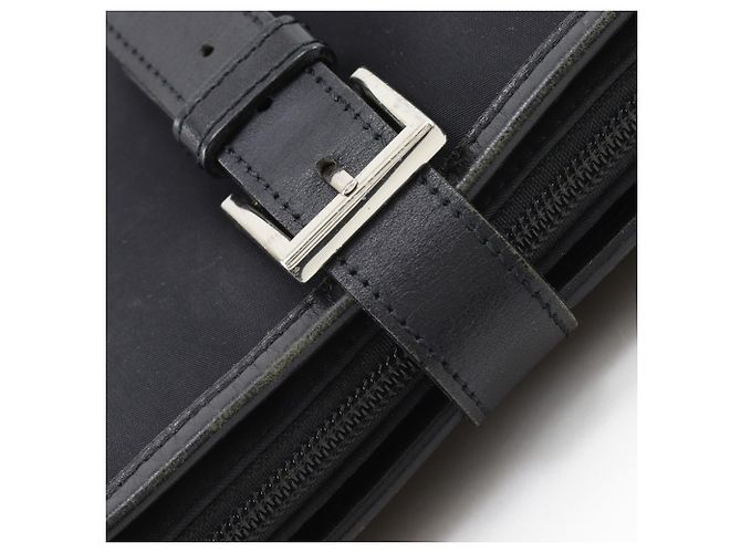 Borsa a tracolla Burberry Black Label Nova Check Nero - vista 13