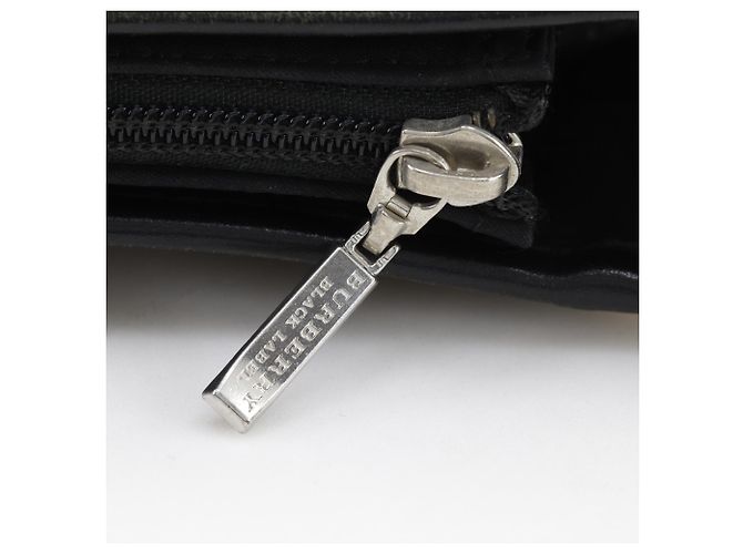 Borsa a tracolla Burberry Black Label Nova Check Nero - vista 16