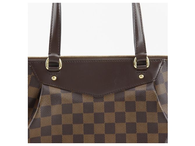Borsa Tote Louis Vuitton Westminster PM Marrone - vista 14