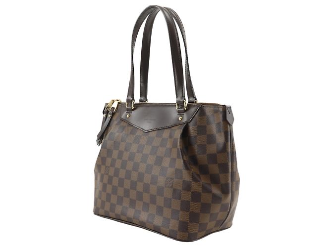 Borsa Tote Louis Vuitton Westminster PM Marrone - vista 2