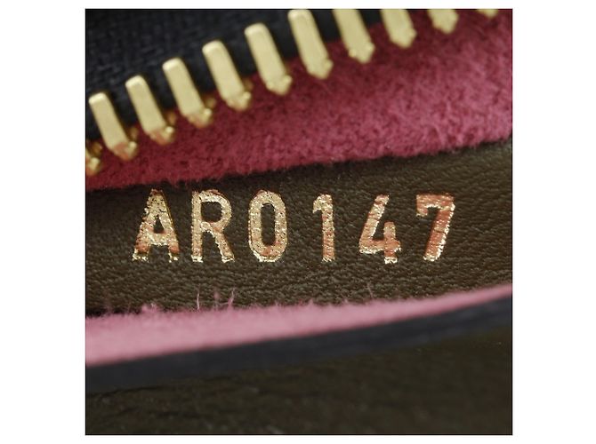 Borsa a tracolla Louis Vuitton Tuileries Reevess Marrone Rosa Verde - vista 19