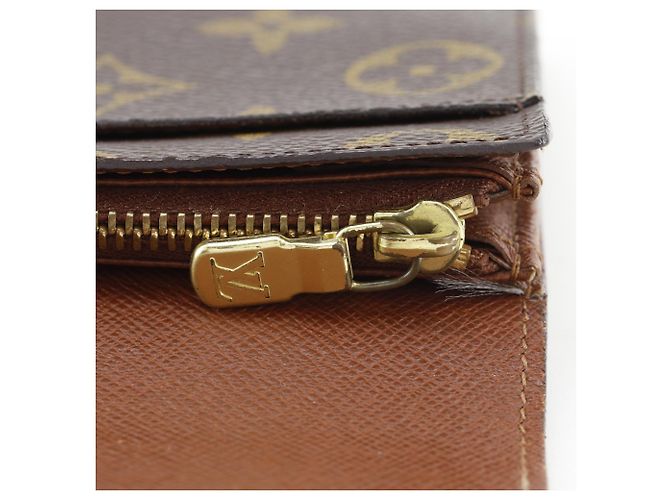 Louis Vuitton Monogram Long Wallet Braun - Ansicht 14