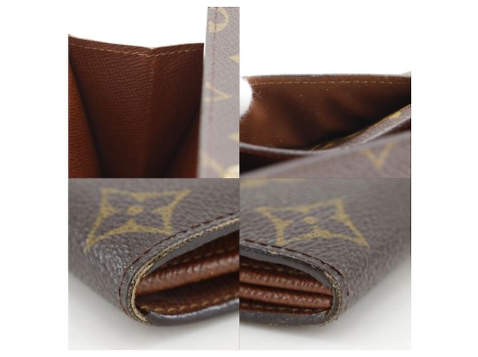 Louis Vuitton Monogram Long Wallet Braun - Ansicht 16