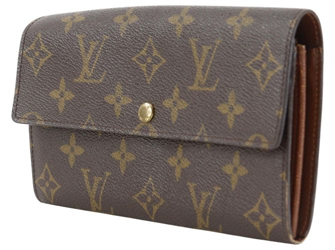 Louis Vuitton Monogram Long Wallet Braun - Ansicht 2