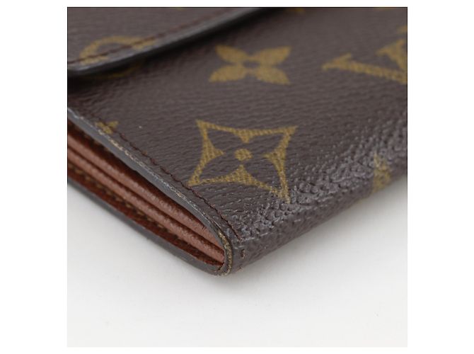 Louis Vuitton Monogram Long Wallet Braun - Ansicht 4