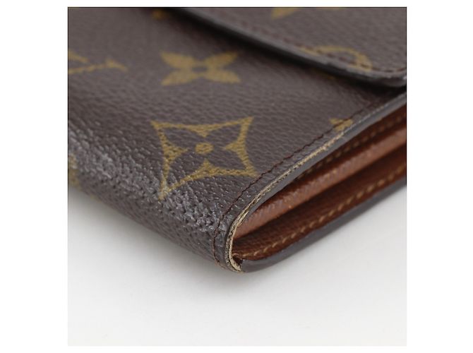 Louis Vuitton Monogram Long Wallet Braun - Ansicht 5