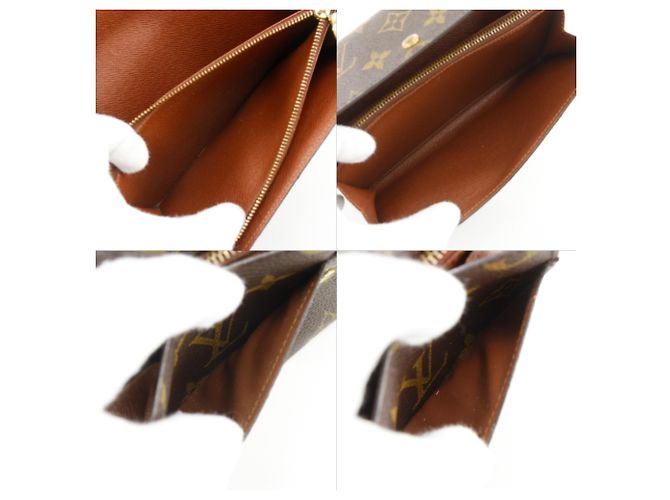 Louis Vuitton Monogram Long Wallet Braun - Ansicht 7