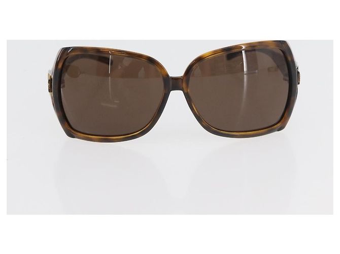 Dolce & Gabbana Gafas de sol DOLCE&GABBANA estampado carey plástico 2 Set Brown Auth 178392 Castaño - vista 10