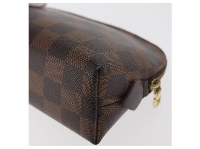 LOUIS VUITTON Damier Ebene Pochette Cosmetic PM Pochette N47516 LV Auth 179147 - vista 14