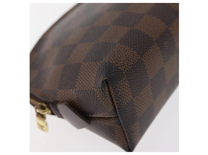 LOUIS VUITTON Damier Ebene Pochette Cosmetic PM Pochette N47516 LV Auth 179147 - vista 15