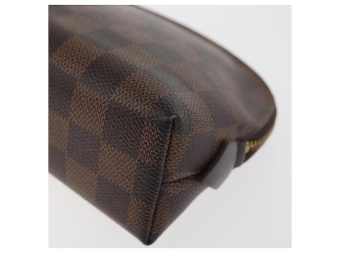 LOUIS VUITTON Damier Ebene Pochette Cosmetic PM Pochette N47516 LV Auth 179147 - vista 16