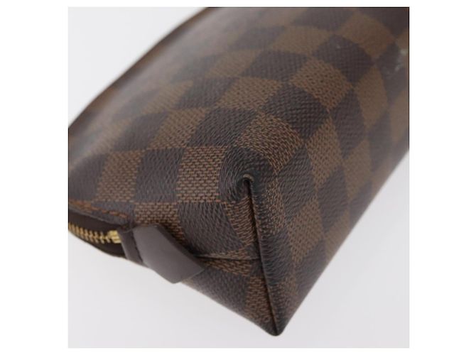 LOUIS VUITTON Damier Ebene Pochette Cosmetic PM Pochette N47516 LV Auth 179147 - vista 7