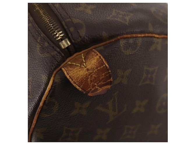 LOUIS VUITTON Borsa Boston Monogram Keepall 50 M41426 LV Auth bs34957 Monogramma - vista 18