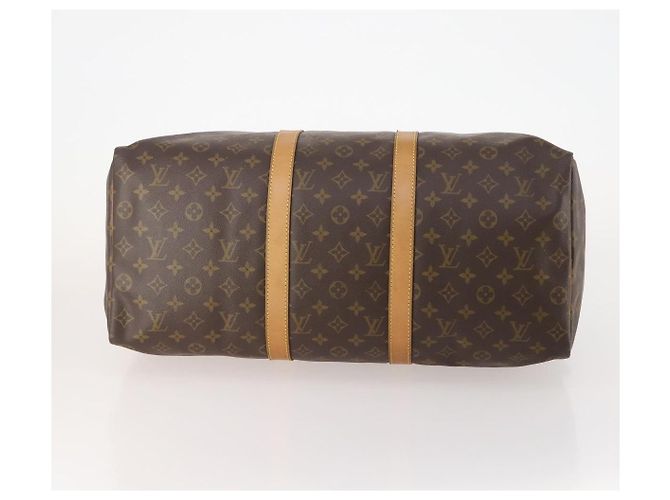 LOUIS VUITTON Borsa Boston Monogram Keepall 50 M41426 LV Auth bs34957 Monogramma - vista 5