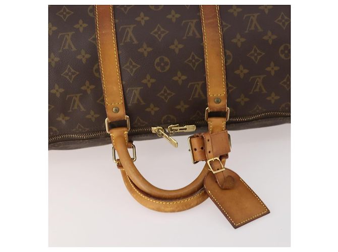 LOUIS VUITTON Borsa Boston Monogram Keepall 50 M41426 LV Auth bs34957 Monogramma - vista 7