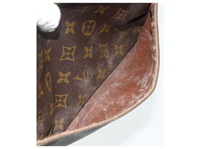 LOUIS VUITTON Monogram Compiegne 23 Clutch M51847 LV Auth 178356 Monogramma - vista 12