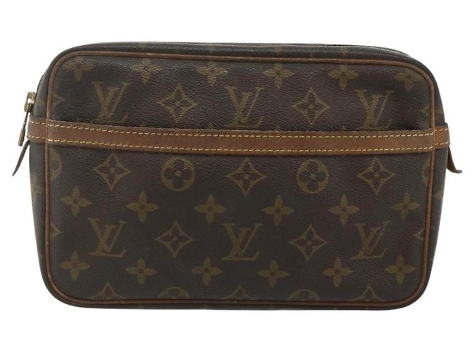 LOUIS VUITTON Monogram Compiegne 23 Clutch M51847 LV Auth 178356 Monogramma - vista 13