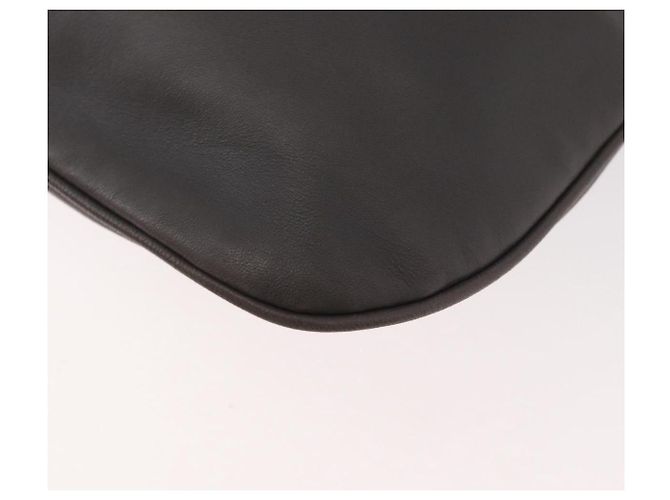 Borsa a Spalla PRADA in Pelle Grigio Argento Autentica 180150 Marrone - vista 16