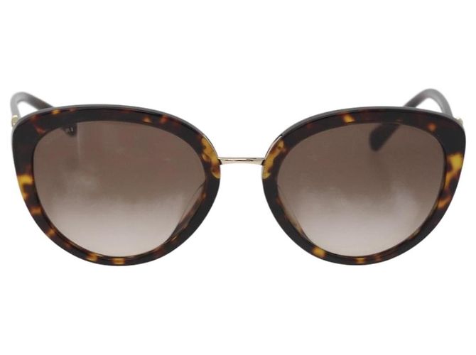 Bulgari Occhiali da sole BVLGARI motivo tartaruga plastica Brown Auth BA12628A - vista 2