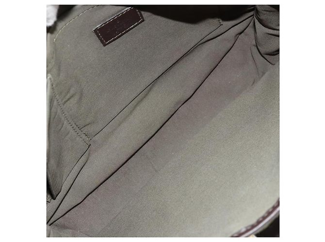 LOUIS VUITTON Borsa a tracolla Monogram Mini Belanger TST Khaki M92673 Auth ep14547 Cachi - vista 10