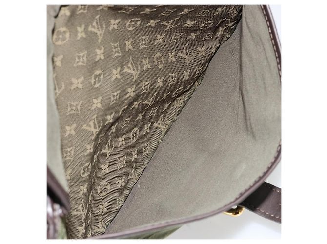 LOUIS VUITTON Borsa a tracolla Monogram Mini Belanger TST Khaki M92673 Auth ep14547 Cachi - vista 22