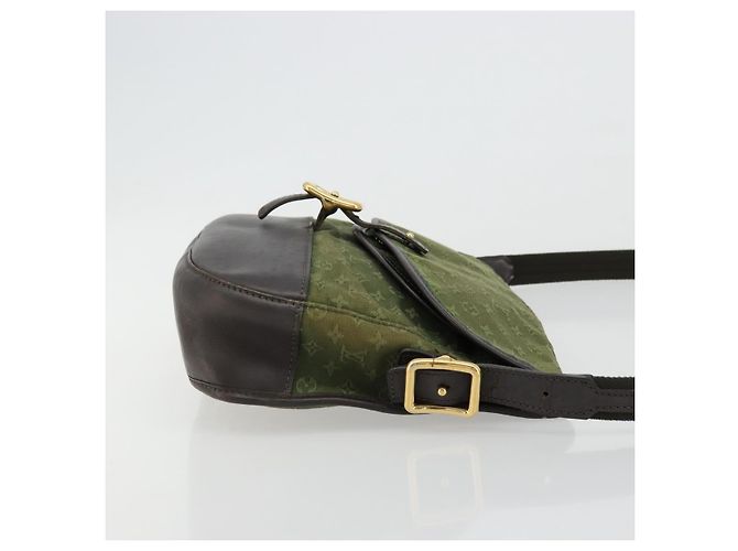LOUIS VUITTON Borsa a tracolla Monogram Mini Belanger TST Khaki M92673 Auth ep14547 Cachi - vista 3