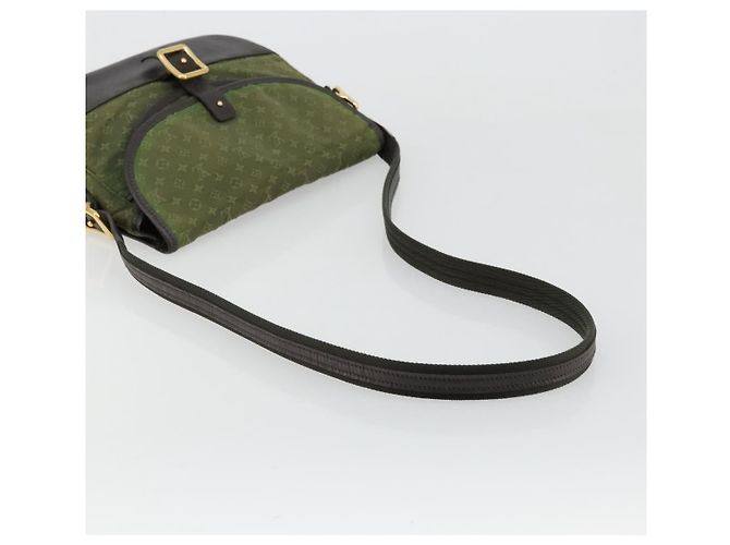 LOUIS VUITTON Borsa a tracolla Monogram Mini Belanger TST Khaki M92673 Auth ep14547 Cachi - vista 7