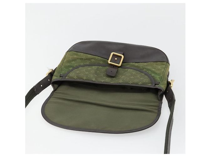 LOUIS VUITTON Borsa a tracolla Monogram Mini Belanger TST Khaki M92673 Auth ep14547 Cachi - vista 9
