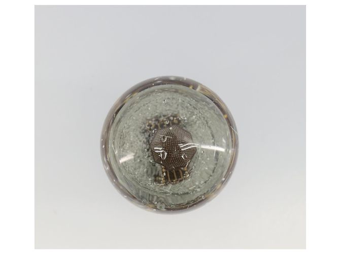 LOUIS VUITTON Trunk Tower Eiffel Tower Snow Globe plastic Clear LV Auth mr2481V - view 5