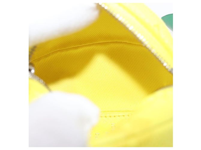 LOUIS VUITTON Monogram LV Lemon Bag Charm Yellow M81197 LV Auth 179783SAM Giallo Monogramma - vista 20