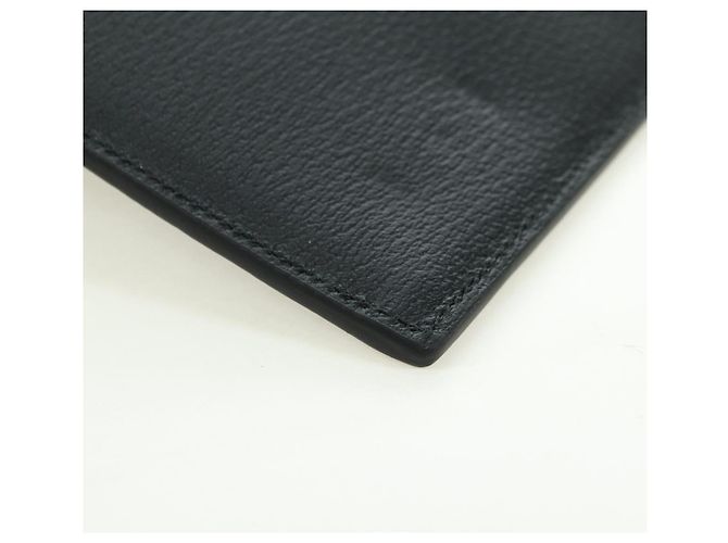 Clutch GUCCI Horsebit in pelle nera e oro 700524 Auth mr2429V Nero D'oro - vista 15
