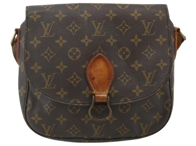 LOUIS VUITTON Monogram Saint Cloud GM Schultertasche M51242 LV Auth 178756 Monogramm - Ansicht 13