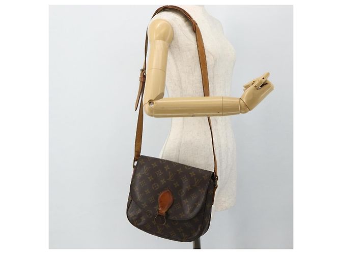 LOUIS VUITTON Monogram Saint Cloud GM Schultertasche M51242 LV Auth 178756 Monogramm - Ansicht 26