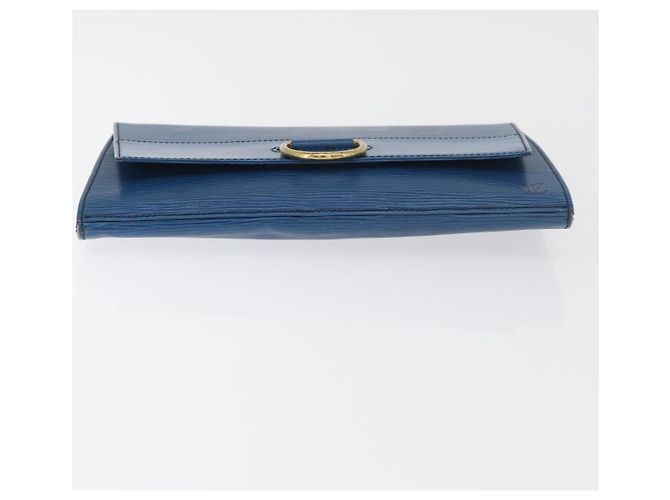 Clutch LOUIS VUITTON Epi Jena Blue M52715 LV Auth 177598 - vista 7