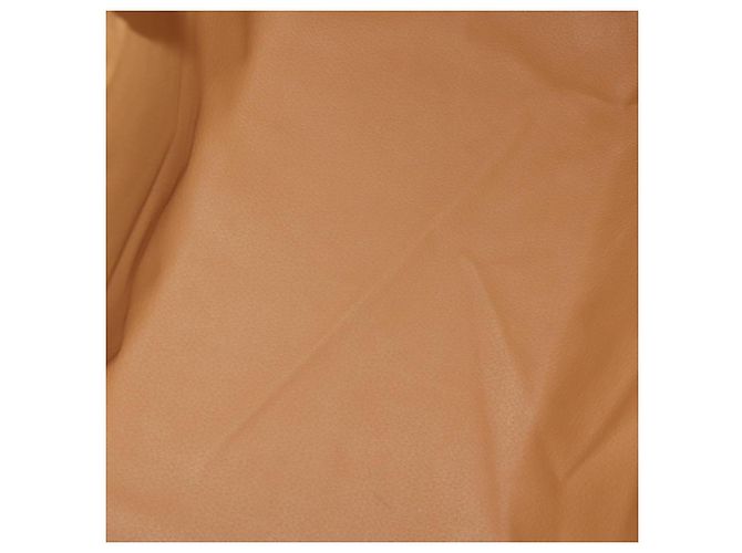 Céline Borsa Boston CELINE Macadam Canvas PVC Pelle 2way Marrone Oro Auth ep14007 D'oro - vista 10