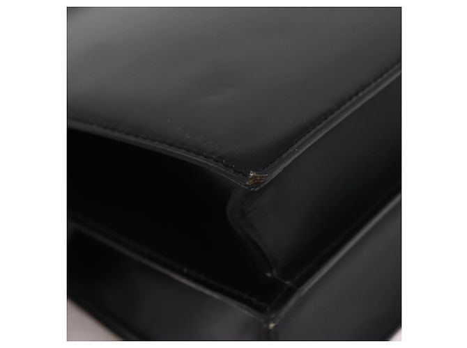 Céline CELINE Schultertasche aus Leder Schwarz Gold Auth ep14468V Golden - Ansicht 15