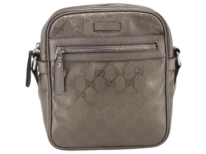Borsa a tracolla GUCCI GG Implementation PVC Rosa Argento 233268 Auth BA12559A - vista 13