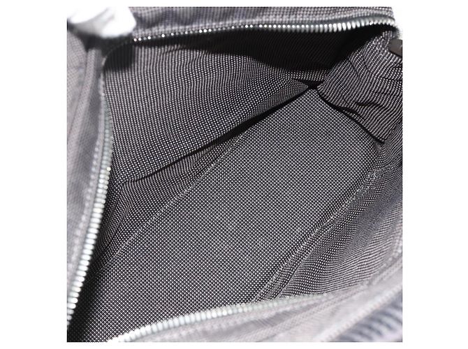 Hermès HERMES Her LinePM Handtasche Canvas Grau Silber Authentisch 179763A Braun - Ansicht 10