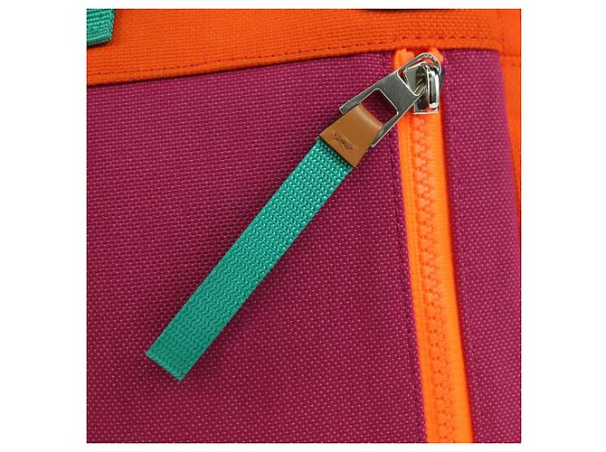 Borsa a tracolla LOEWE Tela Viola Argento Auth 179039M Porpora - vista 18