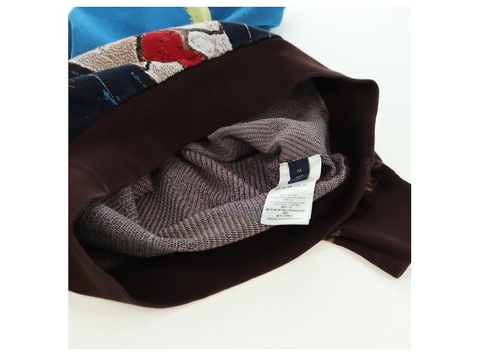 Sudadera de punto LOUIS VUITTON Algodón Azul LV Auth 179652M - vista 14