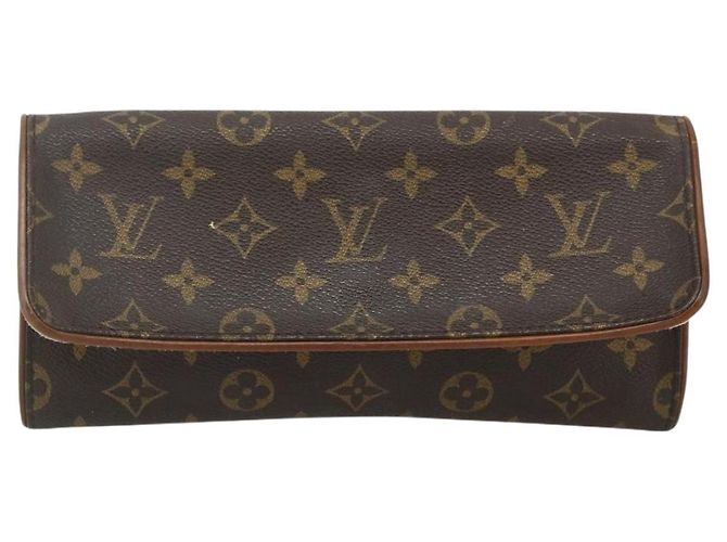 LOUIS VUITTON Monogram Pochette Twin GM Shoulder Bag M51852 LV Auth 178352 Monogramma - vista 13