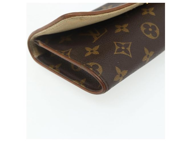 LOUIS VUITTON Monogram Pochette Twin GM Shoulder Bag M51852 LV Auth 178352 Monogramma - vista 8