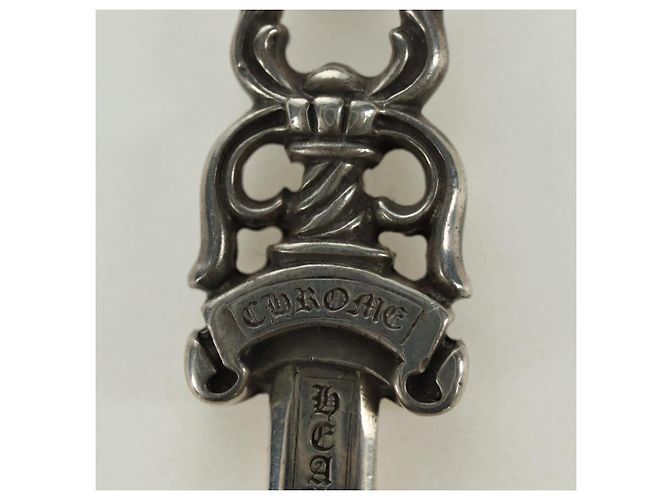 Pendente Chrome Hearts Dagger Charm Top Ag925 Silver Auth 176816SM Argento - vista 8